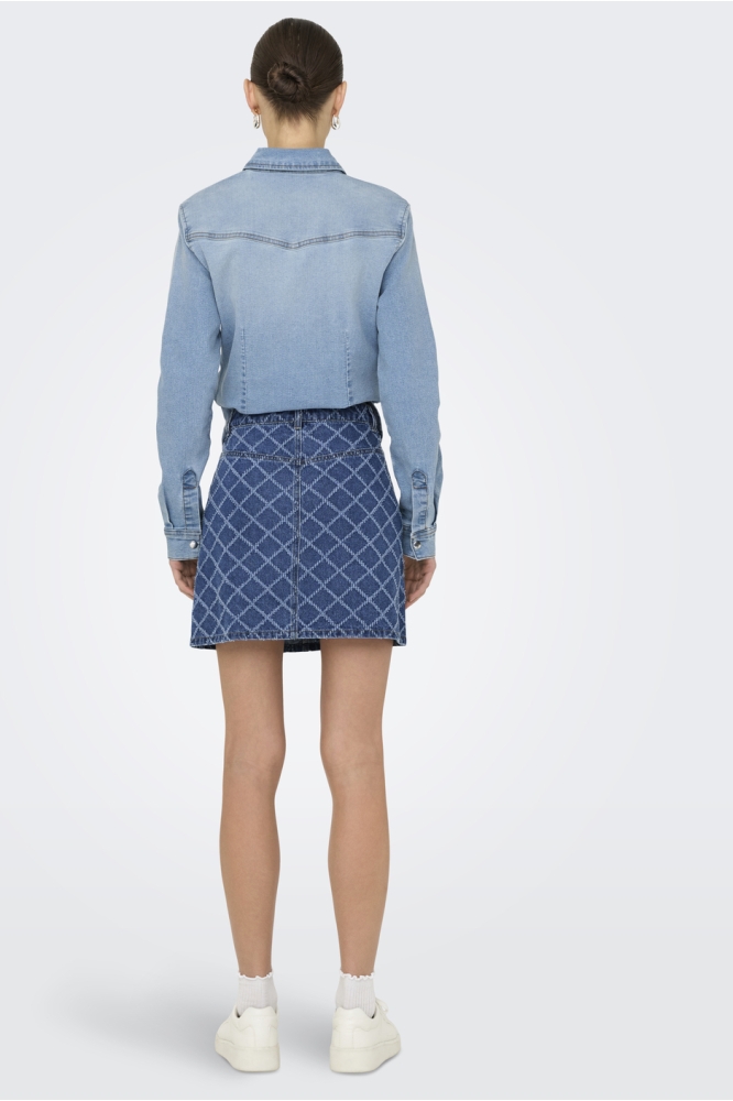 JDYEMILIE MIDWAIST SKIRT DNM MDB 15353307 Medium Blue Denim